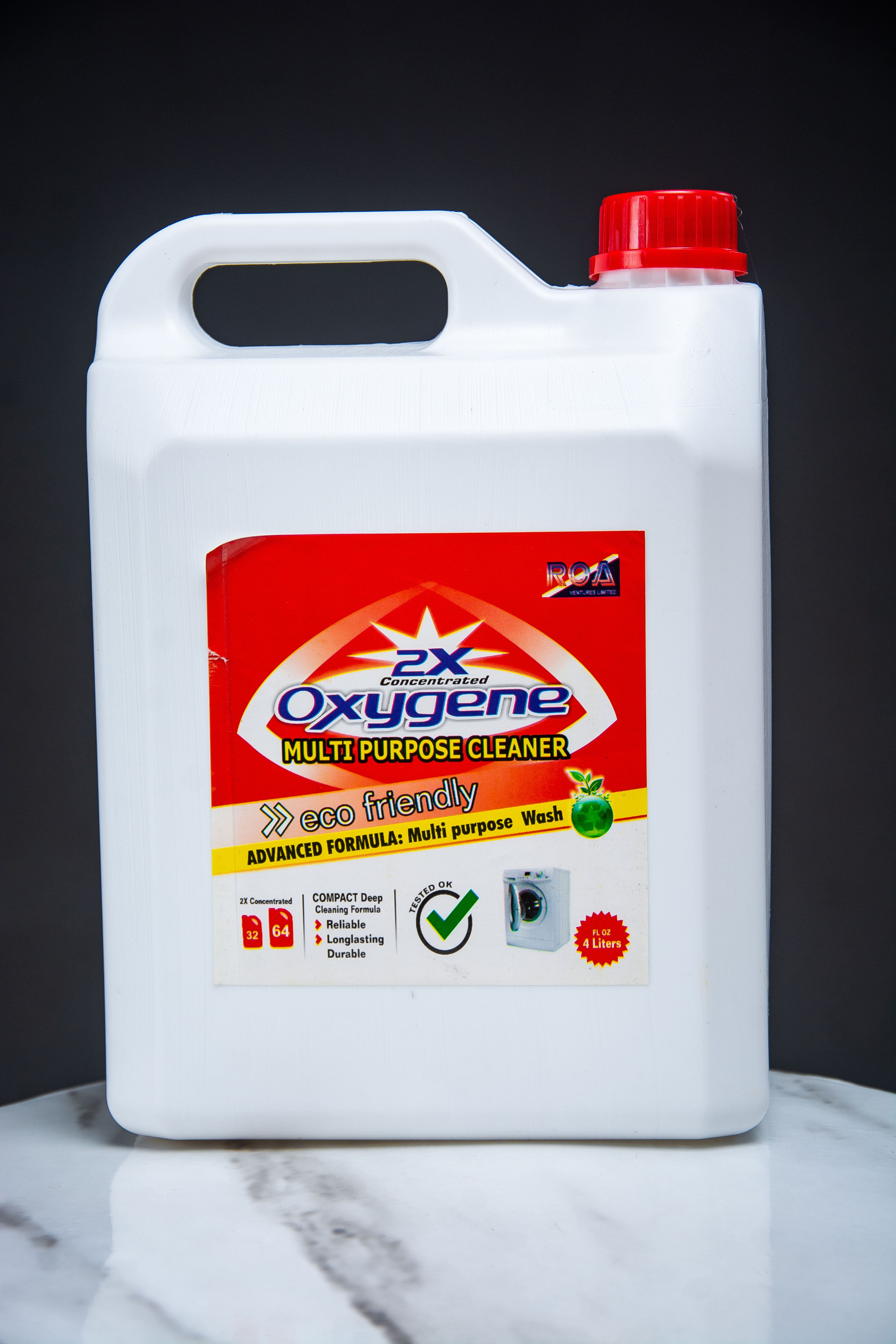 Oxygene Multipurpose Cleaner – One Solution. Endless Surfaces